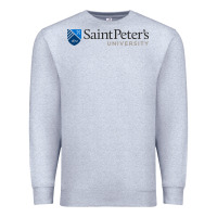 Heather Grey The saint peter's university Premium Sweatshirt - linhVisuals