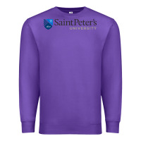 Purple The saint peter's university Premium Sweatshirt - linhVisuals
