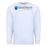White The saint peter's university Premium Sweatshirt - linhVisuals
