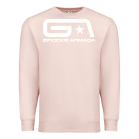 Pale Pink groove armada Premium Sweatshirt - linhVisuals