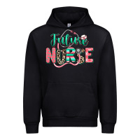 Black future nurse Urban Hoodie - RanaPortraitStore