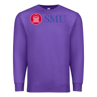 Purple The southern methodist university Premium Sweatshirt - linhVisuals