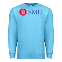 Ocean Blue The southern methodist university Premium Sweatshirt - linhVisuals