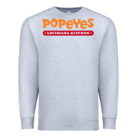 Heather Grey popeyes louisiana kitchen Premium Sweatshirt - linhVisuals
