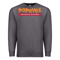 Charcoal Heather popeyes louisiana kitchen Premium Sweatshirt - linhVisuals