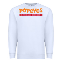 White popeyes louisiana kitchen Premium Sweatshirt - linhVisuals