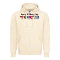 Sandshell happy mother's to the best mom Zipper Hoodie - JahusDesignShop