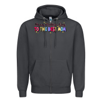 Smoke happy mother's to the best mom Zipper Hoodie - JahusDesignShop