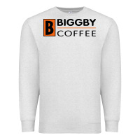 Oatmeal Heather biggby coffee Premium Sweatshirt - linhVisuals