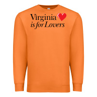 Carrot Virginia Is For Lovers Premium Sweatshirt - linhVisuals