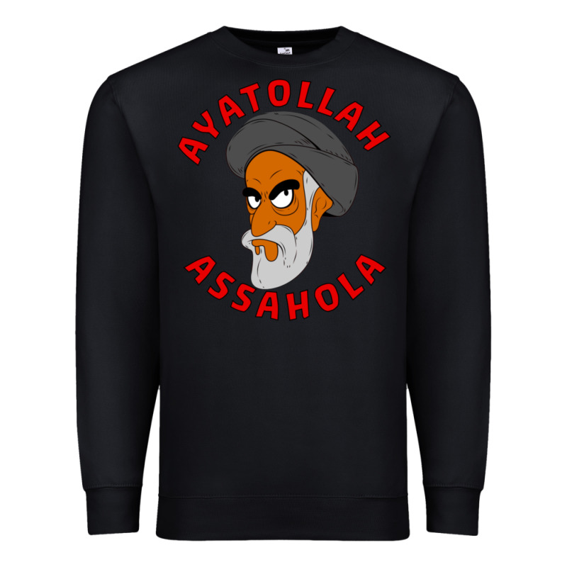 Ayatollah Assahola Premium Sweatshirt by linhVisuals | Teevron