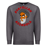 Charcoal Heather Ayatollah Assahola Premium Sweatshirt - linhVisuals