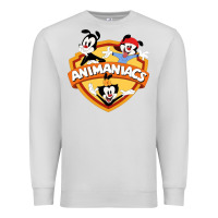 Dove Grey animaniacs funny cats cartoon Premium Sweatshirt - linhVisuals