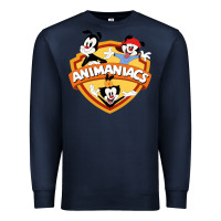 Navy animaniacs funny cats cartoon Premium Sweatshirt - linhVisuals