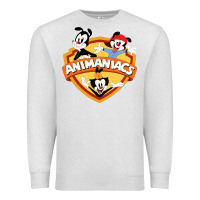 Oatmeal Heather animaniacs funny cats cartoon Premium Sweatshirt - linhVisuals