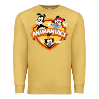 Antique Gold animaniacs funny cats cartoon Premium Sweatshirt - linhVisuals