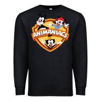 Black animaniacs funny cats cartoon Premium Sweatshirt - linhVisuals