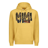 Antique Gold mimi of both Premium Hoodie - RacoonDesign