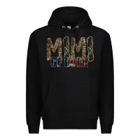 Black mimi of both Premium Hoodie - RacoonDesign