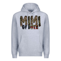 Heather Grey mimi of both Premium Hoodie - RacoonDesign