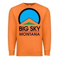 Carrot Big Sky Montana Champion Premium Sweatshirt - linhVisuals