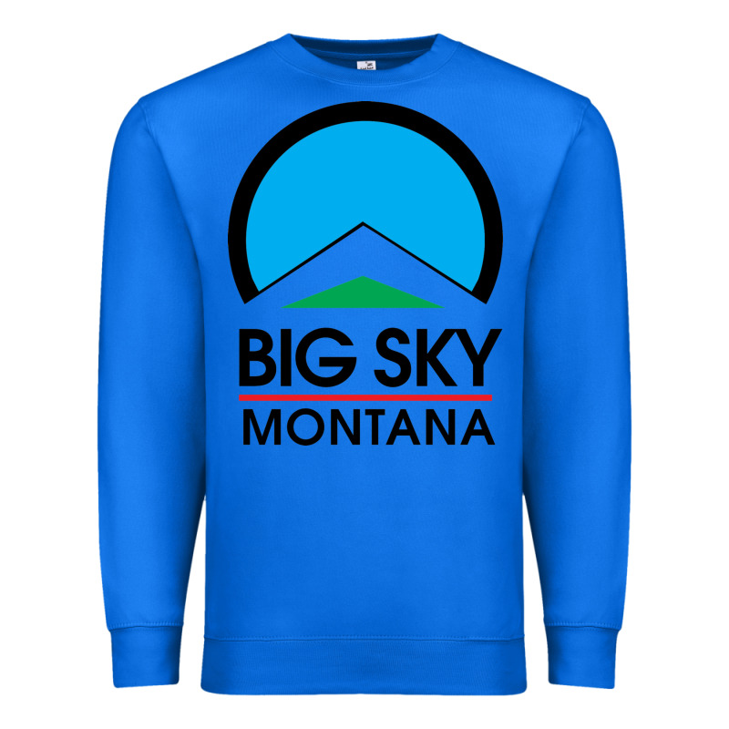 Big Sky Montana Champion Premium Sweatshirt by linhVisuals | Teevron