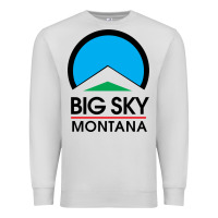 Dove Grey Big Sky Montana Champion Premium Sweatshirt - linhVisuals