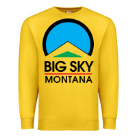Lemon Big Sky Montana Champion Premium Sweatshirt - linhVisuals