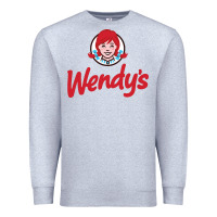 Heather Grey Wendy's Premium Sweatshirt - linhVisuals