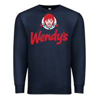 Navy Wendy's Premium Sweatshirt - linhVisuals