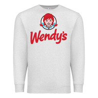 Oatmeal Heather Wendy's Premium Sweatshirt - linhVisuals