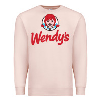 Pale Pink Wendy's Premium Sweatshirt - linhVisuals