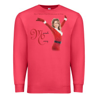 Cardinal Mariah Carey Merry Christmas vintage retro Premium Sweatshirt - linhVisuals