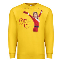 Lemon Mariah Carey Merry Christmas vintage retro Premium Sweatshirt - linhVisuals