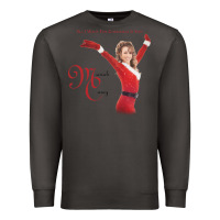 Smoke Mariah Carey Merry Christmas vintage retro Premium Sweatshirt - linhVisuals