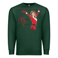 Sports Green Mariah Carey Merry Christmas vintage retro Premium Sweatshirt - linhVisuals