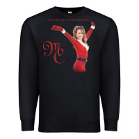 Black Mariah Carey Merry Christmas vintage retro Premium Sweatshirt - linhVisuals