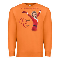 Carrot Mariah Carey Merry Christmas vintage retro Premium Sweatshirt - linhVisuals