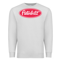 Dove Grey Peterbilt Premium Sweatshirt - linhVisuals