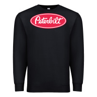 Black Peterbilt Premium Sweatshirt - linhVisuals