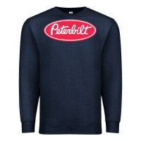 Navy Peterbilt Premium Sweatshirt - linhVisuals