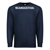 Navy neanderthal funny gift for texas neanderthals Premium Sweatshirt - linhVisuals