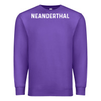 Purple neanderthal funny gift for texas neanderthals Premium Sweatshirt - linhVisuals