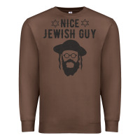 Chestnut nice jewish guy funny gifts for hanukkah Premium Sweatshirt - linhVisuals