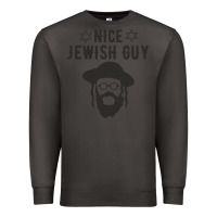Smoke nice jewish guy funny gifts for hanukkah Premium Sweatshirt - linhVisuals