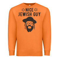 Carrot nice jewish guy funny gifts for hanukkah Premium Sweatshirt - linhVisuals