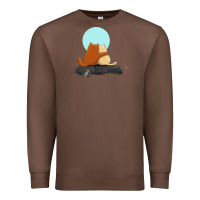 Chestnut two cats Premium Sweatshirt - linhVisuals