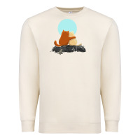 Sandshell two cats Premium Sweatshirt - linhVisuals