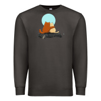 Smoke two cats Premium Sweatshirt - linhVisuals
