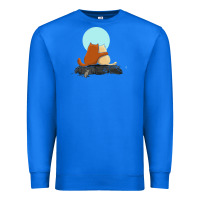 True Royal two cats Premium Sweatshirt - linhVisuals